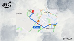 مسیربابی با گوگل مپز